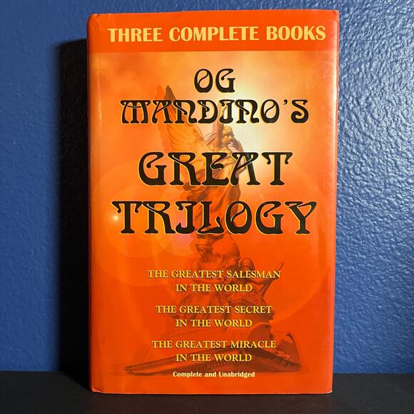 Og Mandino’s Great Trilogy - Hardcover (2001, 7th Edition) The Greatest Salesman - Picture 1 of 8